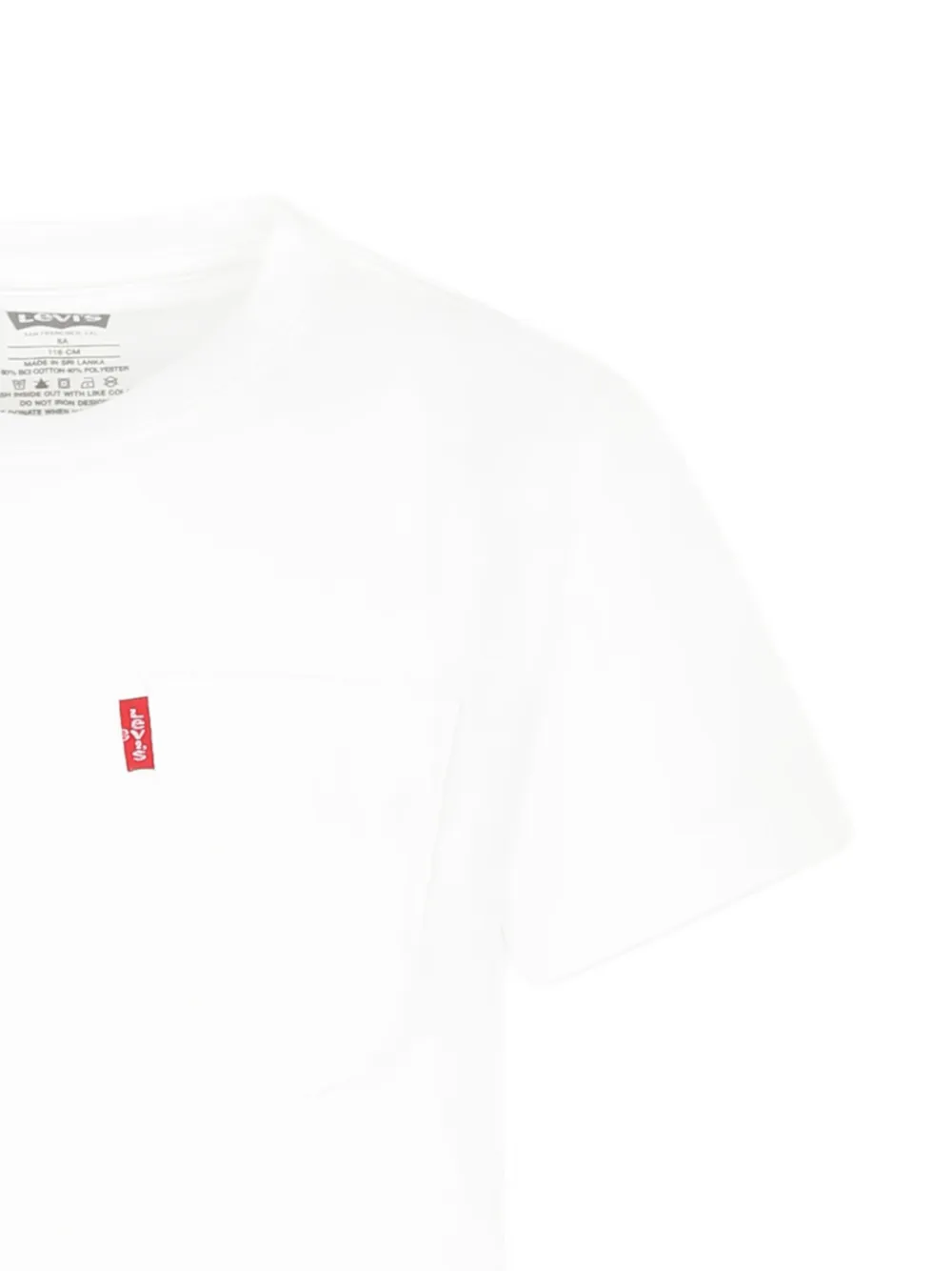 Футболка с нашивкой-логотипом Levi's Kids, белый — фото 3