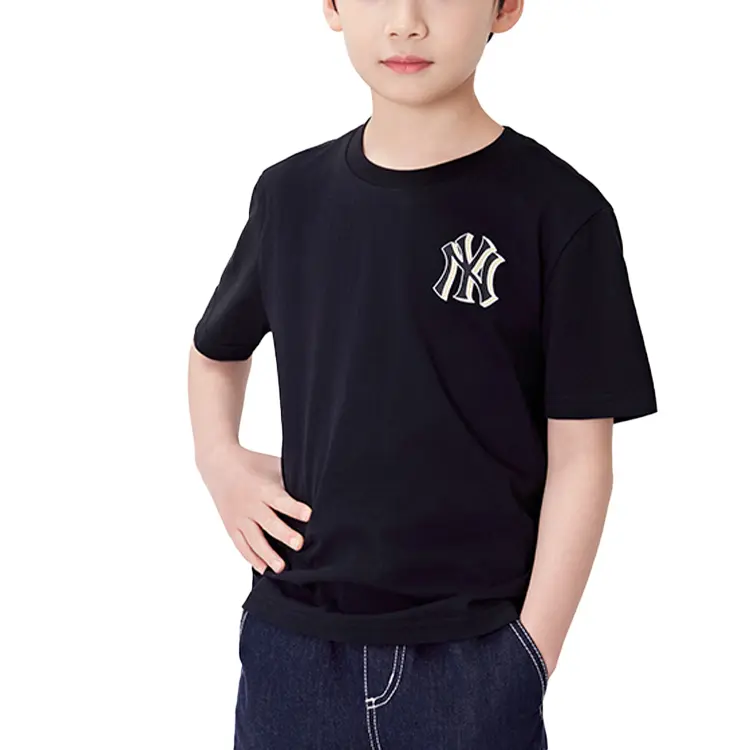 MLB KIDS Футболка New York Yankees Classic Monogram SS25 Black Kids' — фото 4