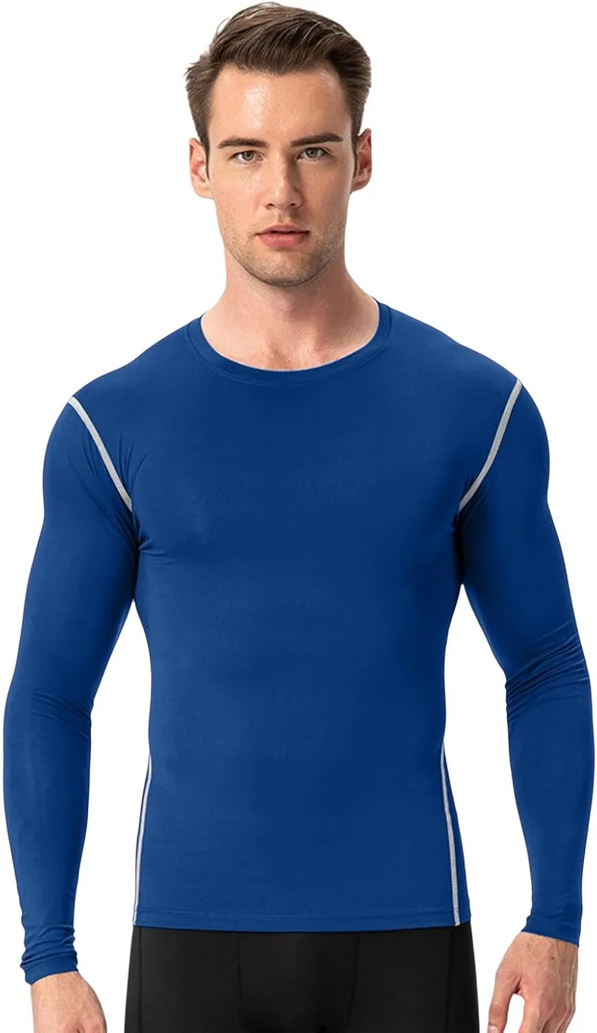 

Компрессионная футболка мужская с длинным рукавом для спорта HJINGSUN