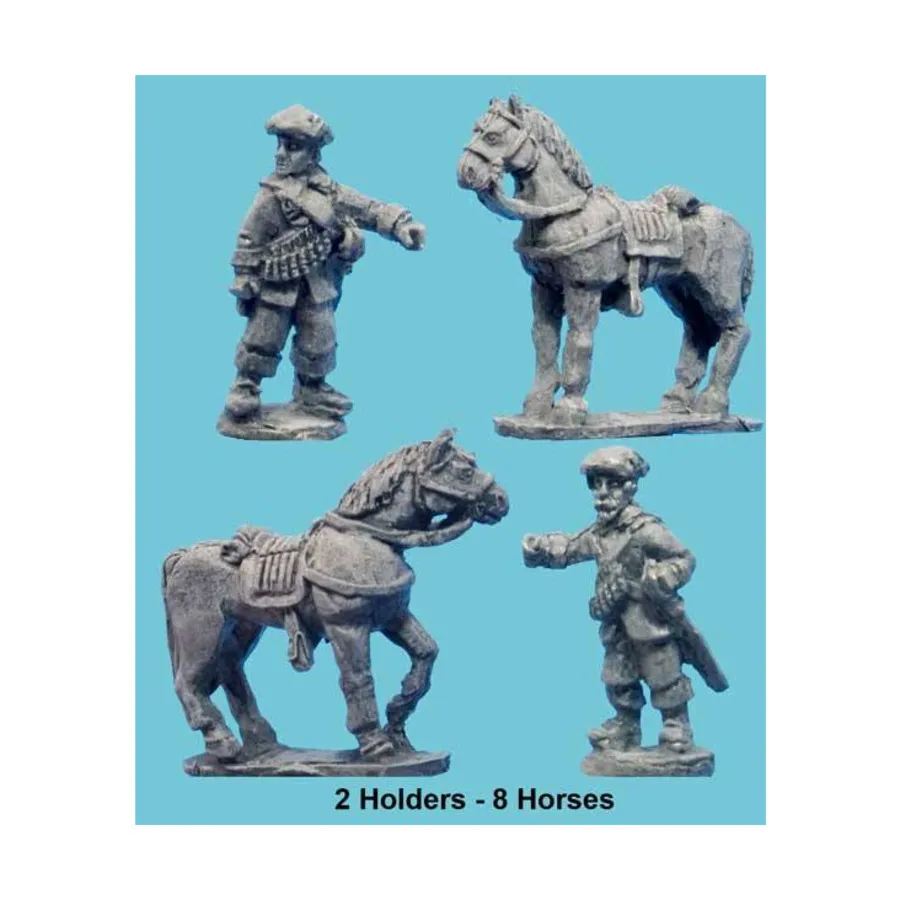 

Держатели шотландских драгунских лошадей, Historical Miniatures - English Civil War (15mm)