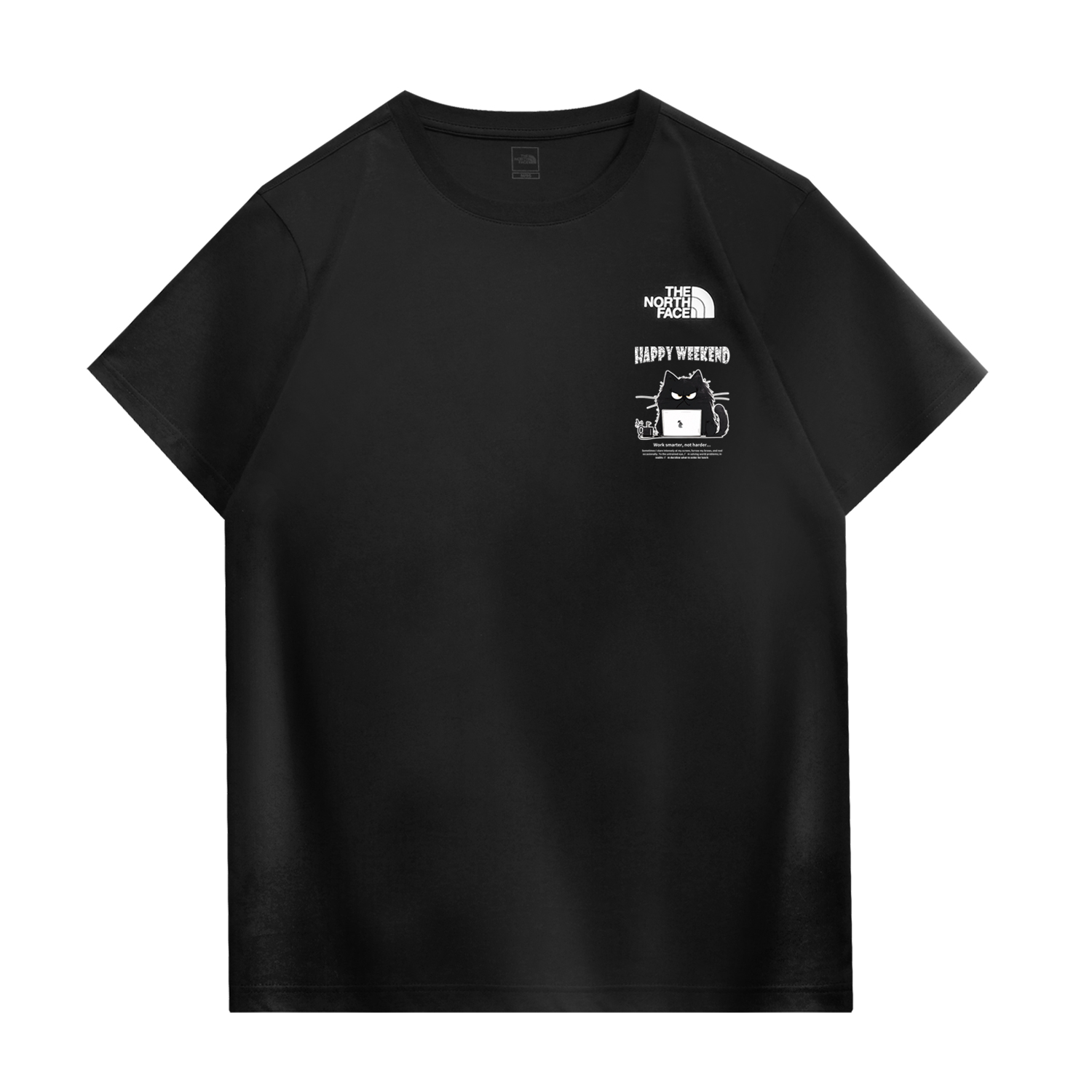 

Футболка унисекс черная THE NORTH FACE