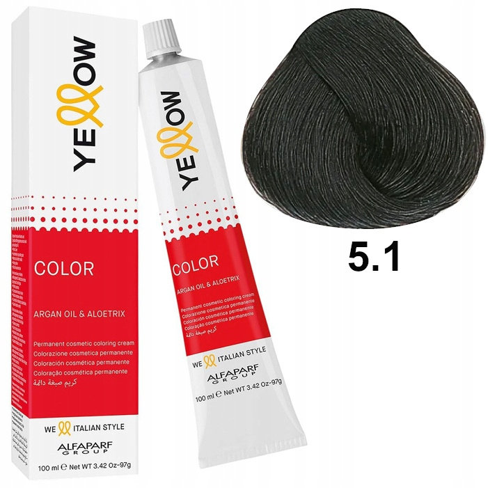 

Перманентная краска Alfaparf YELLOW Color 5.1 100 мл