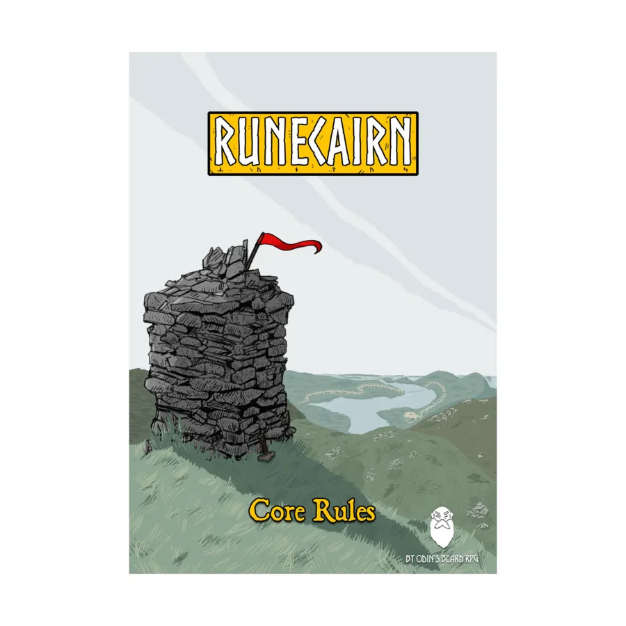 

Runecairn Core Rules w/PDF, Role Playing Games (By Odin's Beard), мягкая обложка