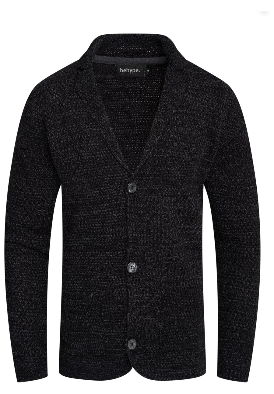 

Вязаный кардиган behype Knit Cardigan FELIAN, черный