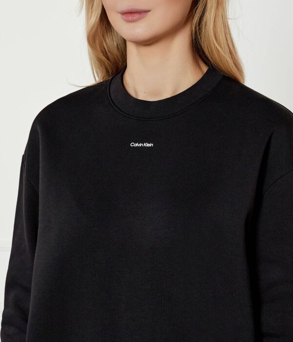 Толстовка Calvin Klein Nano Loose Fit, черный — фото 4