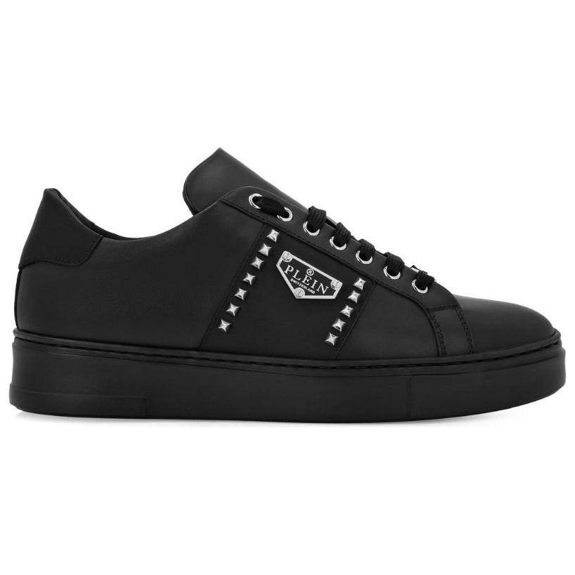 Hexagon Low Top Скейтборд Обувь Женские Черные PHILIPP PLEIN — фото 2
