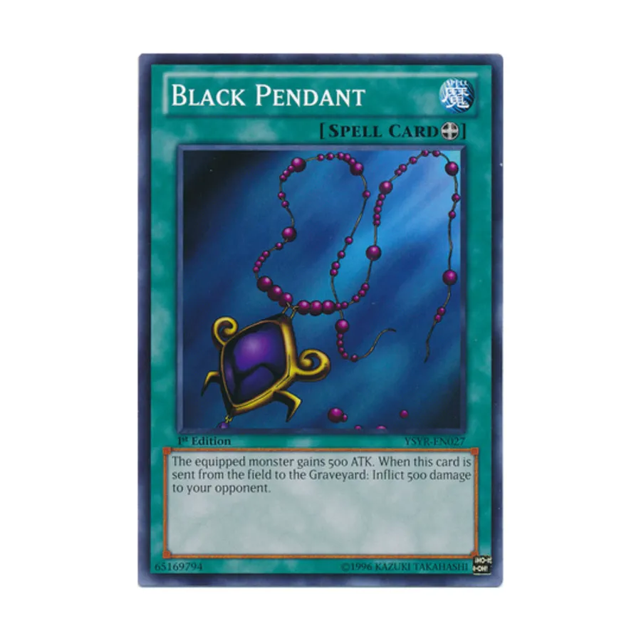 

CCG Черный кулон (Обычный), Yu-Gi-Oh - Structure Deck - Yugi Reloaded - Singles