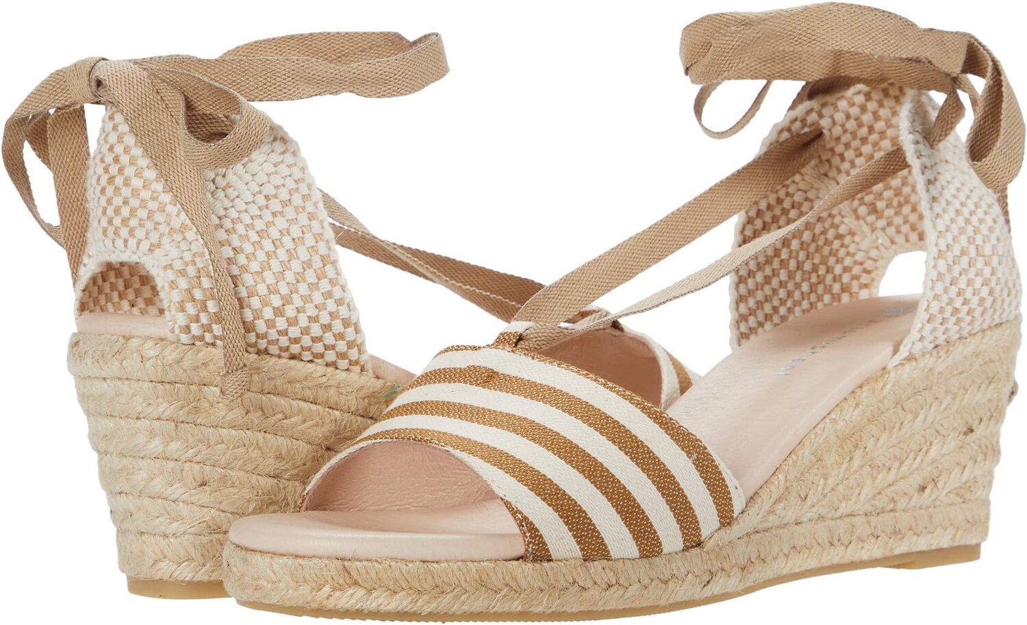 

Босоножки Sara Eric Michael, цвет Taupe Stripe