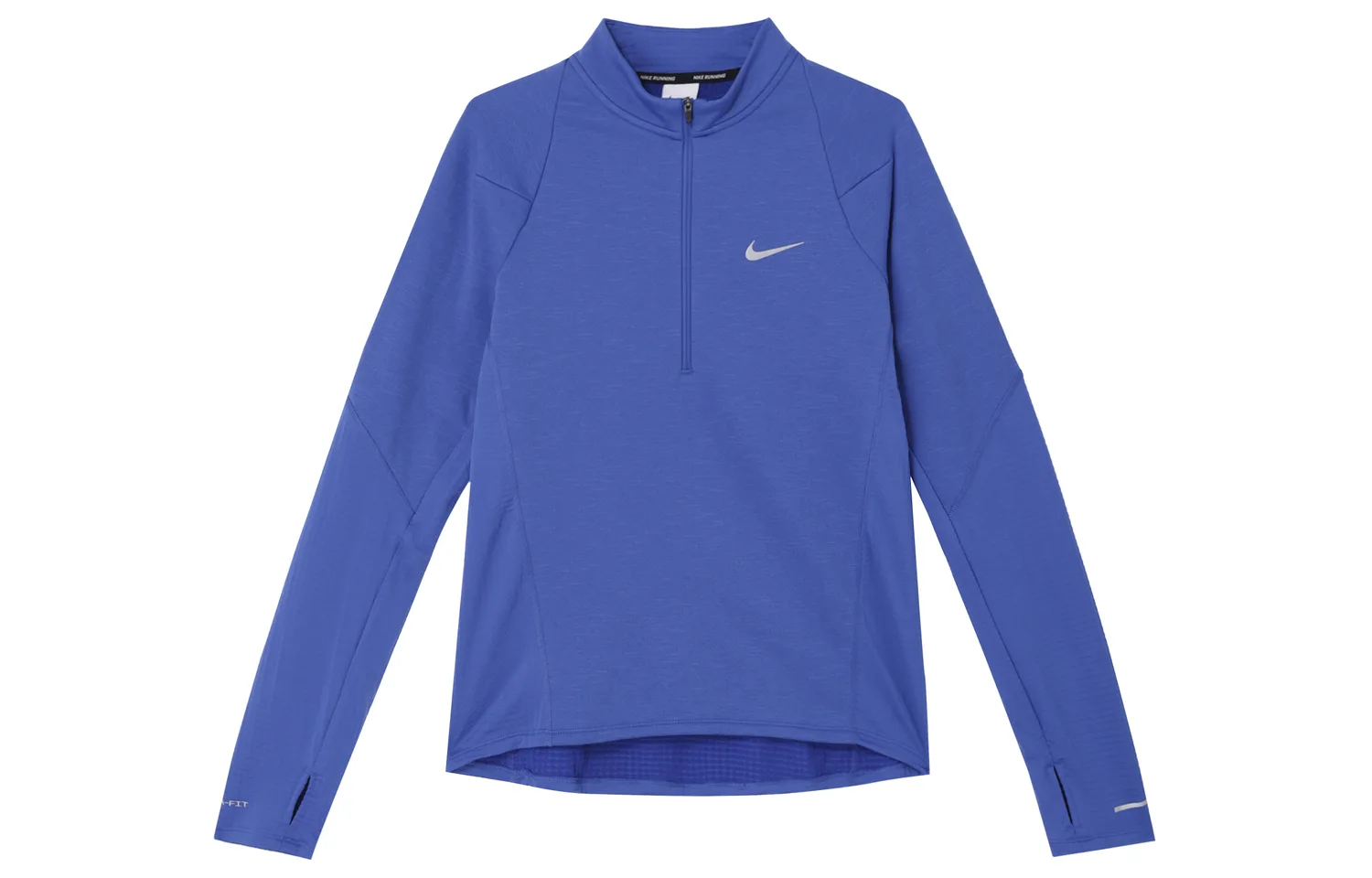 Nike Футболка Elemental мужская с воротником-стойкой, прямая посадка, цвет Game Royal Blue