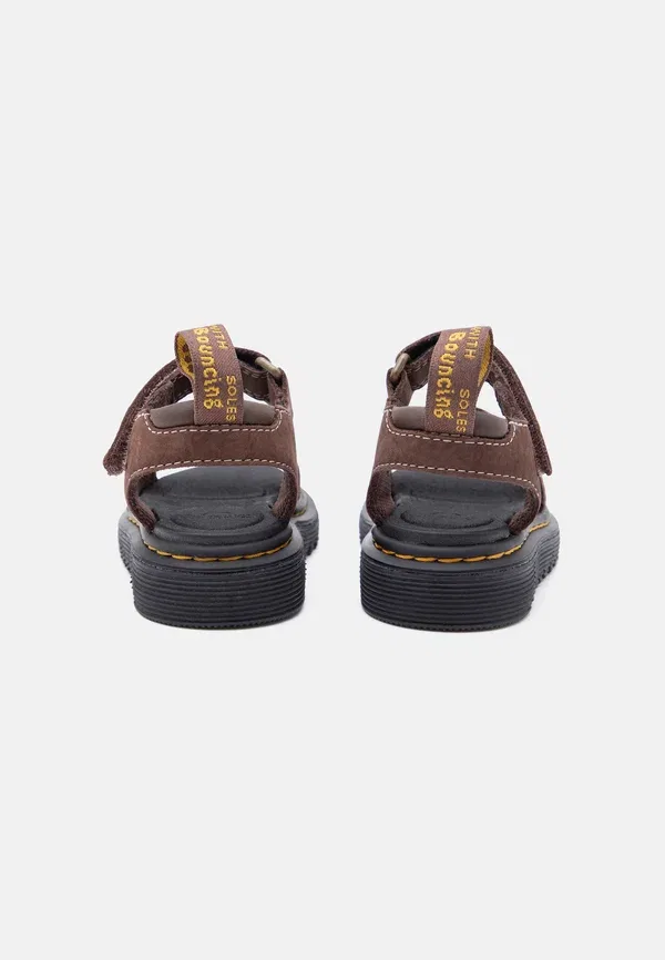 Сандалии Marlowe flower Dr. Martens, тёмно-коричневый — фото 3