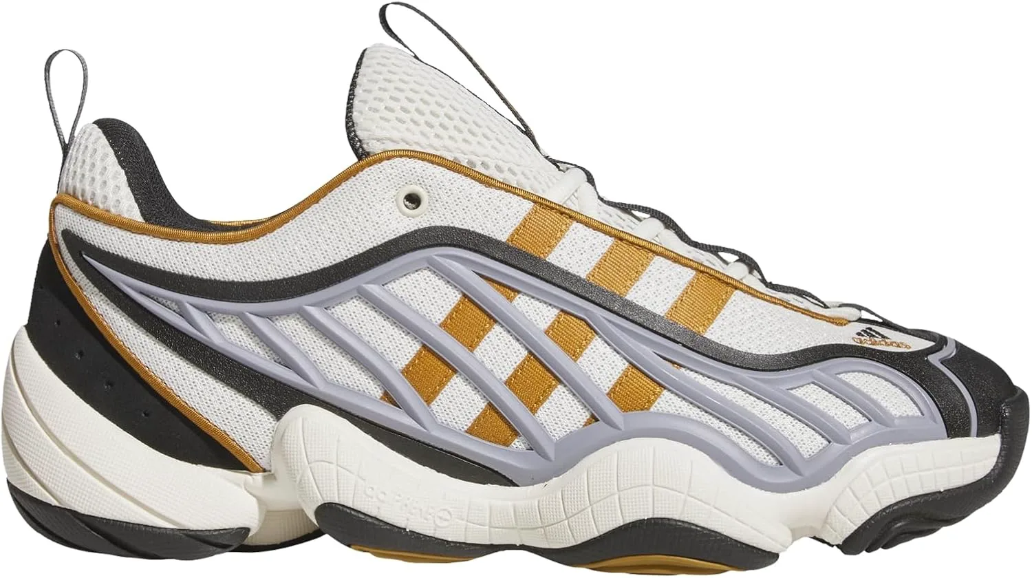 Мужские кроссовки Adidas Intimidation Low с шнуровкой - бежевые, бело-молочные, бежевый