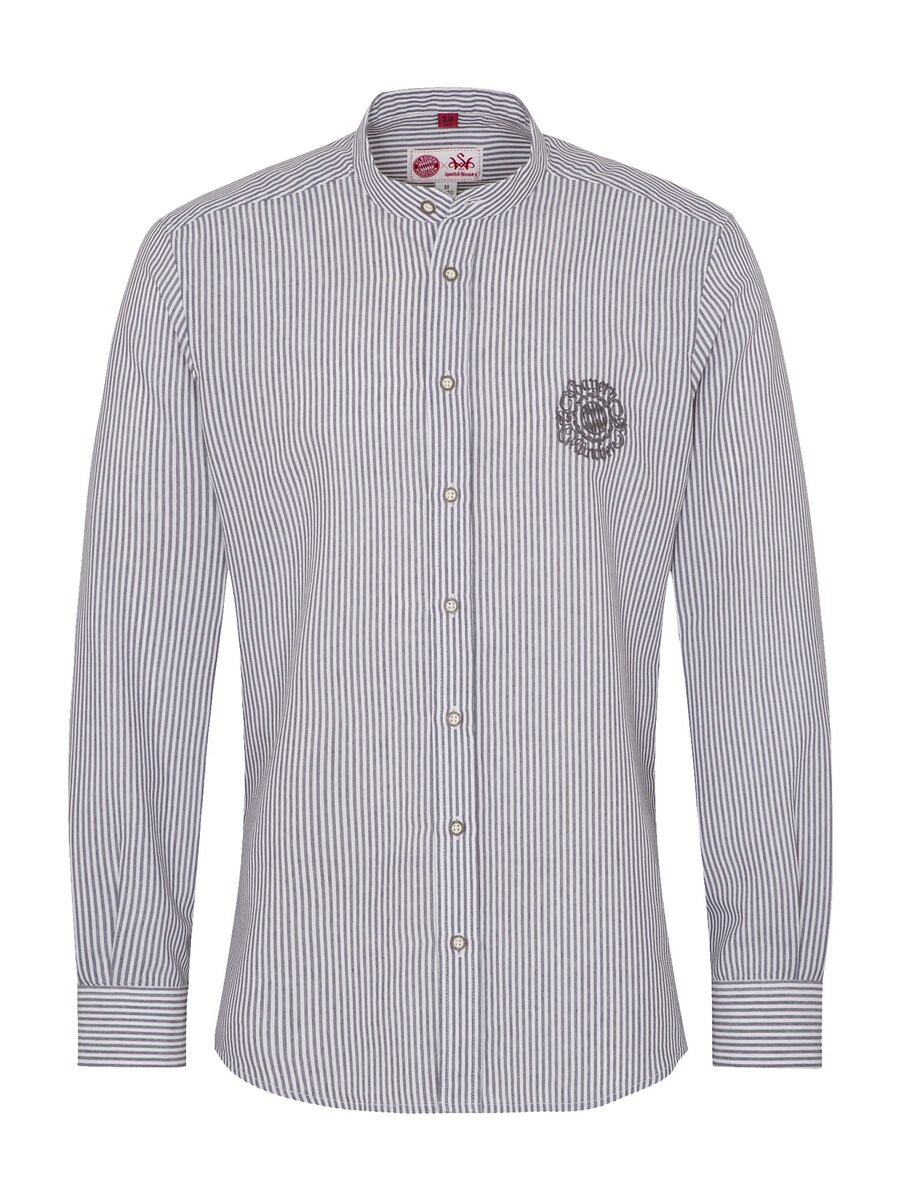 

Рубашка на пуговицах классического кроя SPIETH & WENSKY, серый