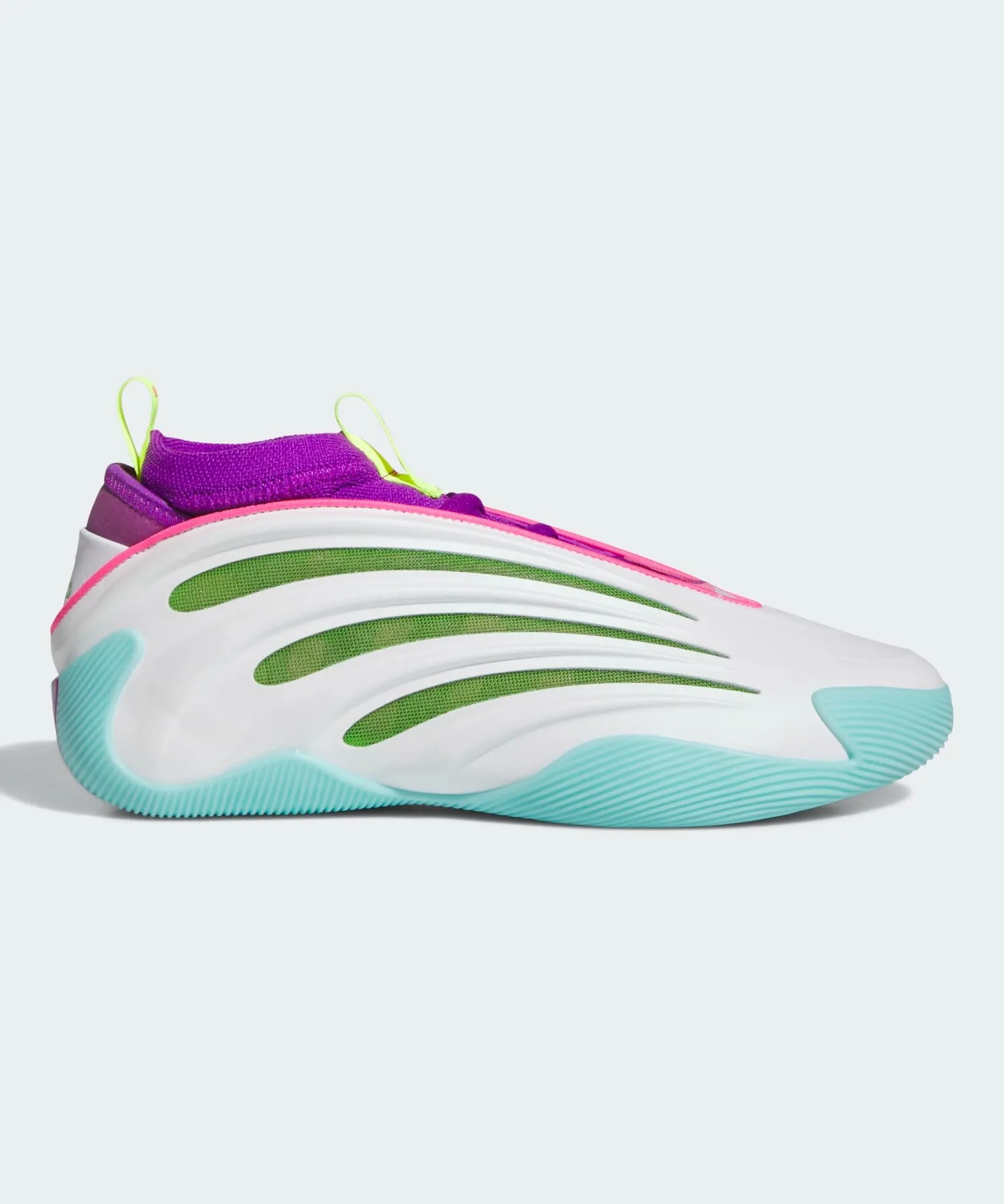 Мужские баскетбольные кроссовки Harden Volume 9 adidas белые