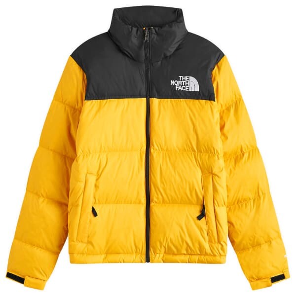 

1996 ретро куртка nuptse The North Face, желтый