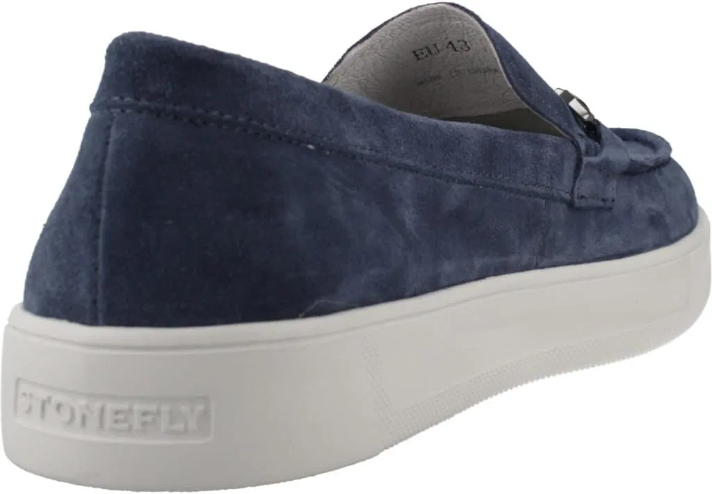 Туфли Stonefly Power 9 Velour, Blue — фото 3