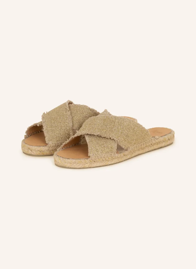 

Мюли palmera из блестящей пряжи Castaner, желтый