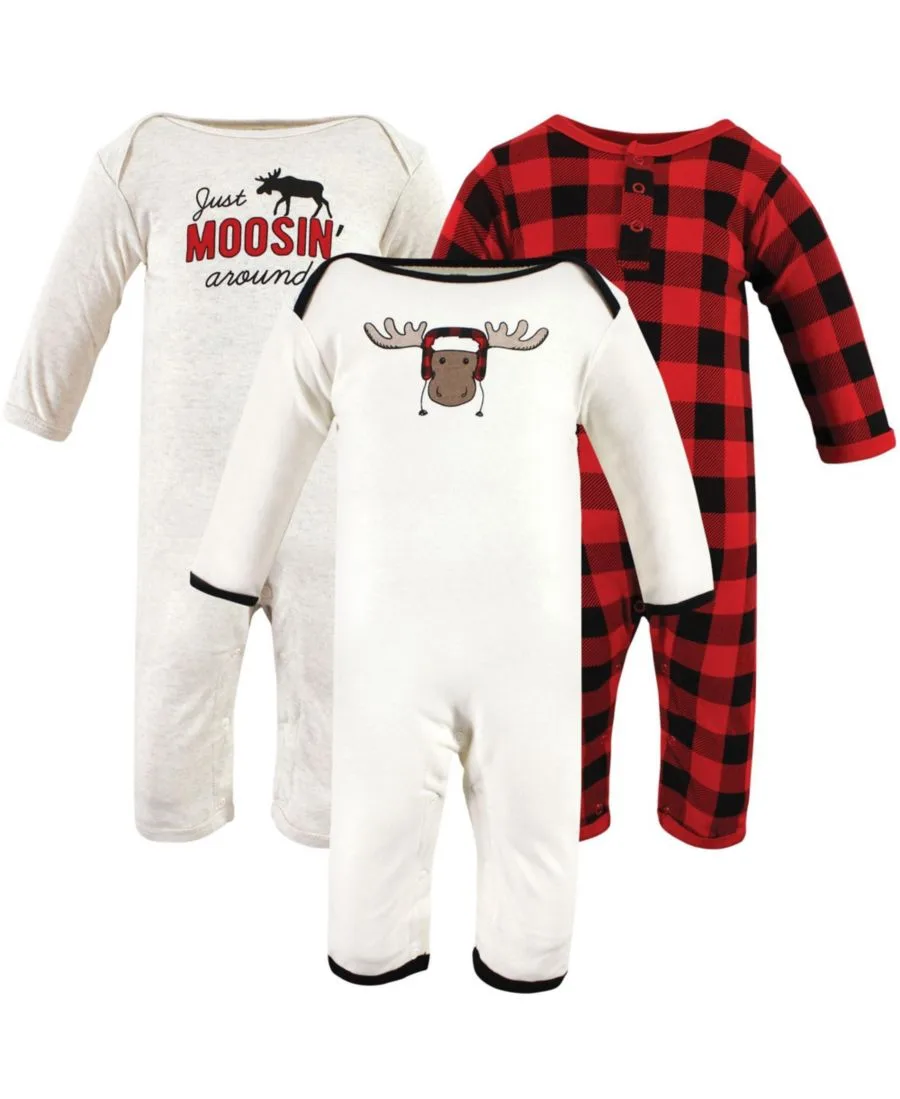 Коллекция из трех предметов: боди Hudson Baby, Winter Moose