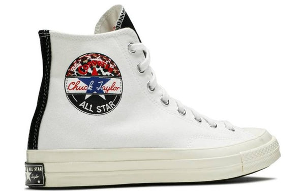 Кроссовки chuck 70 hi 'logo play - white rush blue' Converse, белый — фото 3