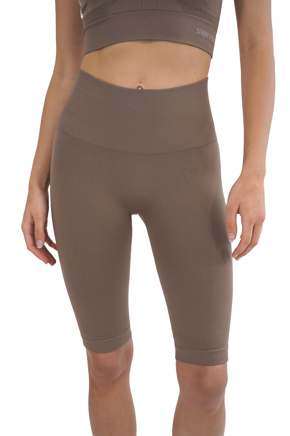 

Спортивные брюки Stark Soul High Waist Radler Shorts, цвет Deep Taupe