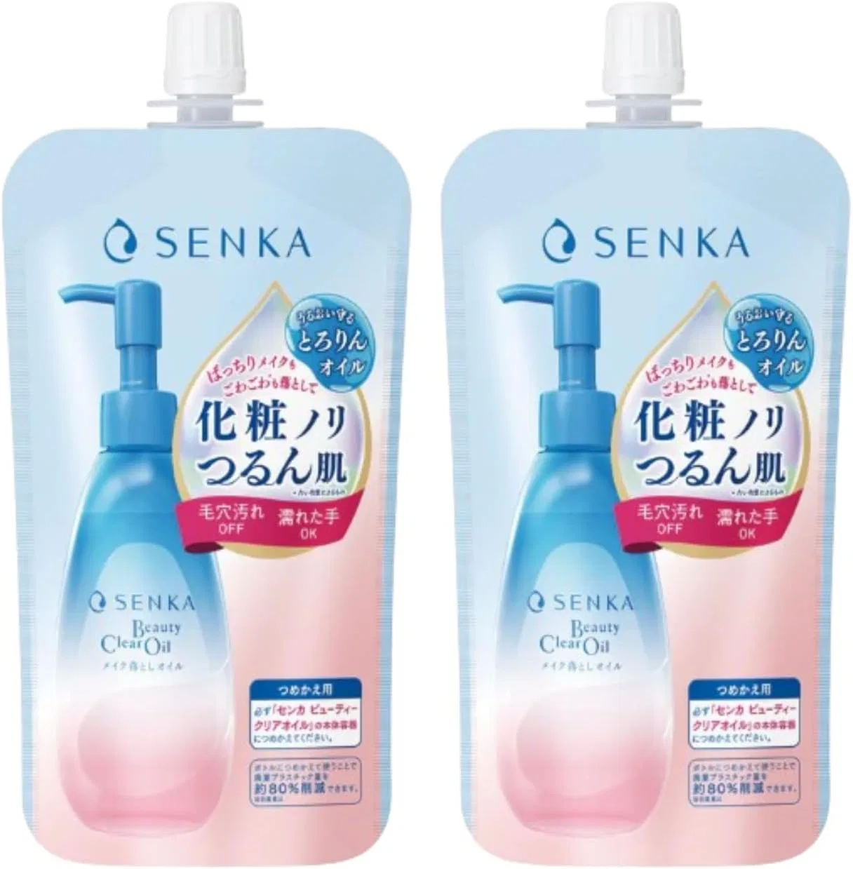 Средство для снятия макияжа Senka — Масло для снятия макияжа Beauty Clear Oil Refill, 160 мл