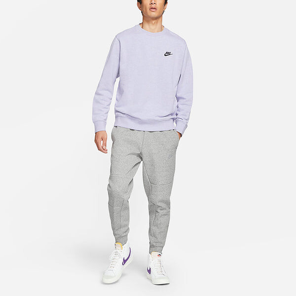Толстовка Nike MENS Sportswear Casual Sports Crew-neck Long Sleeve Pink/Purple, розовый — фото 3