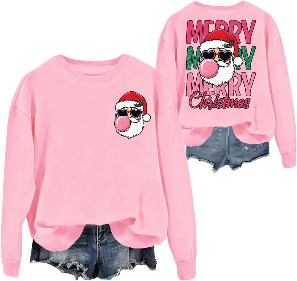 

Свитшот с Санта Клаусом Merry Christmas woati