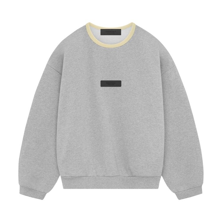 

Свитер Fear of God Essentials Kids Crewneck Sweater, цвет Light Heather Grey