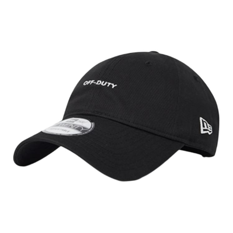 

New Era Хлопковая бейсболка унисекс черная, Black