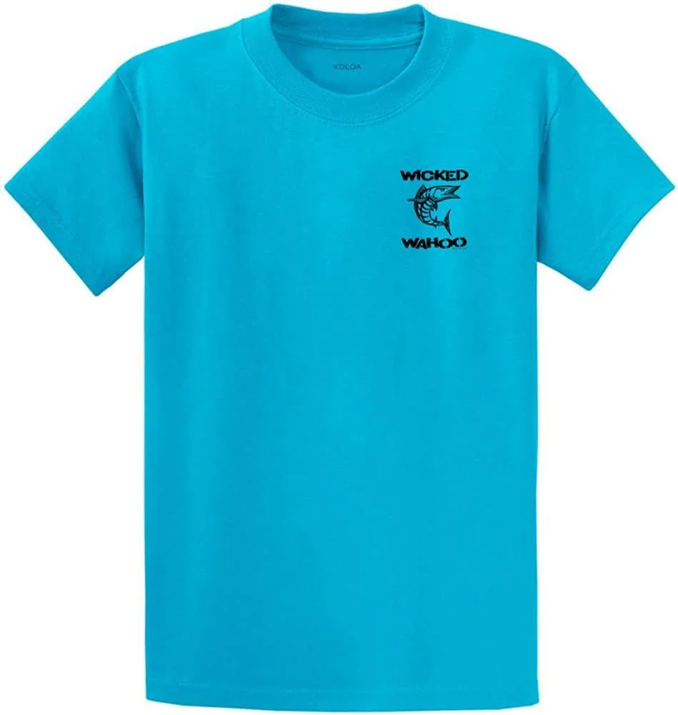 

Футболка Joe's USA Wicked Wahoo Heavyweight Cotton в Regular, Big и Tall