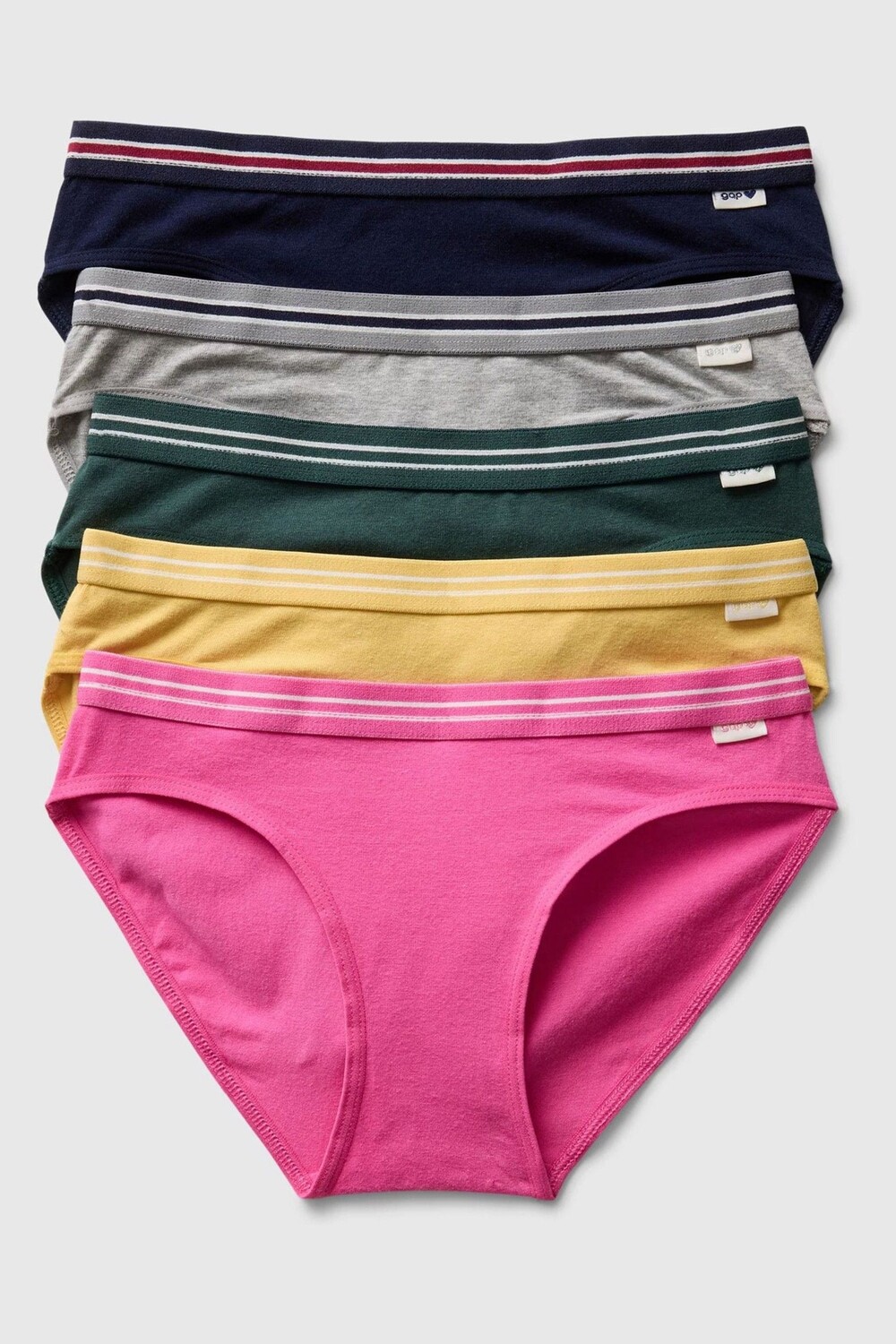 

Комплект трусов Gap, 5 предметов, мультиколор