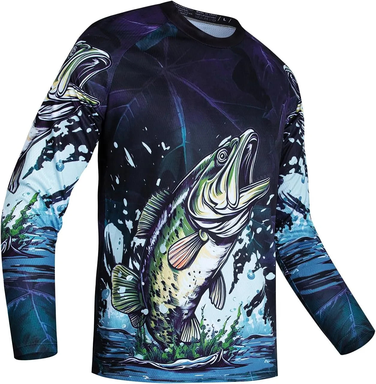 

Weimostar мужская рыболовная рубашка с длинным рукавом и защитой от солнца