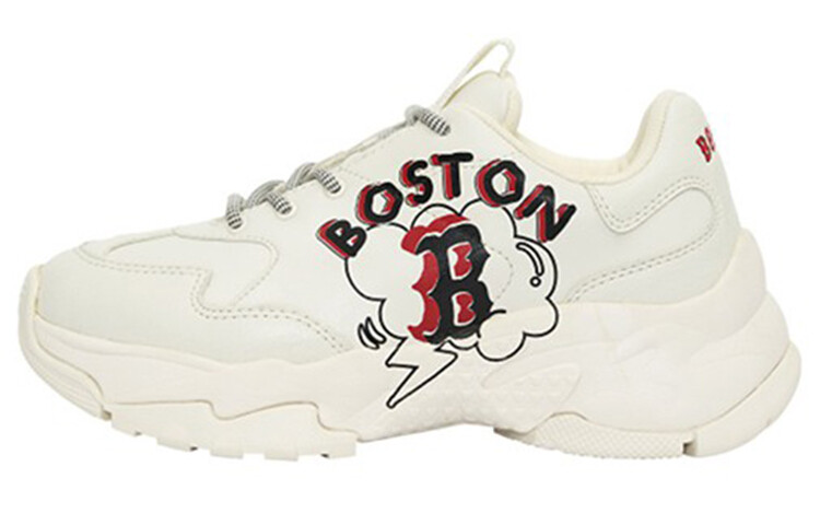 

Кроссовки MLB Big Ball Chunky Chunky Sneakers Unisex Low-Top White, Серый, Кроссовки MLB Big Ball Chunky Chunky Sneakers Unisex Low-Top White