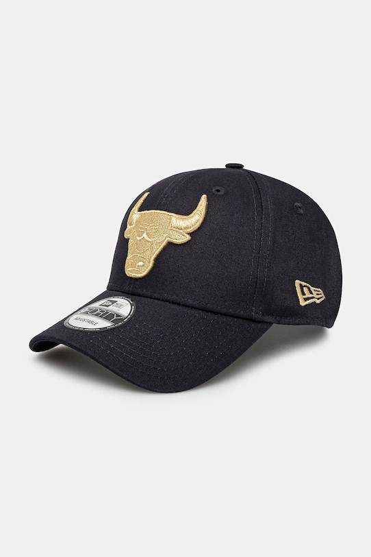 

Хлопковая кепка с козырьком New Era, темно-синий