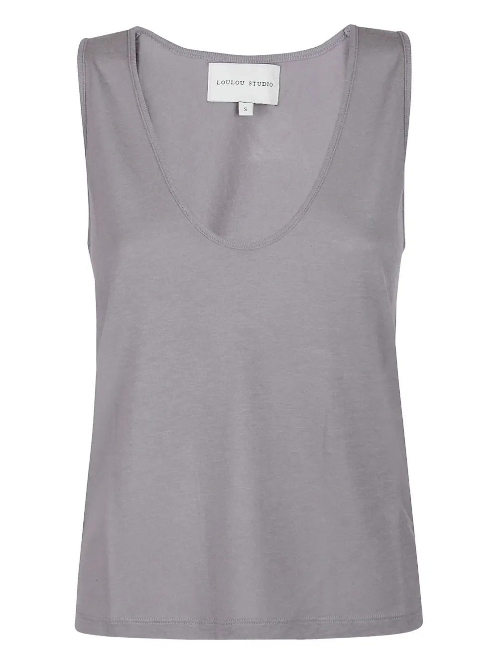 

Майка Albia с вырезом "лодочка" LouLou de Saison, серый