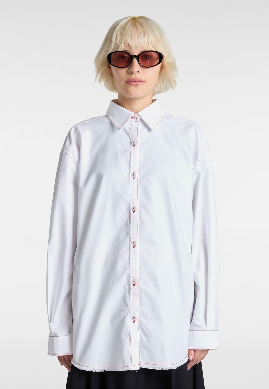 

Блузка на пуговицах GILLIAN GRAPHIC BUTTON DOWN Vans, белый