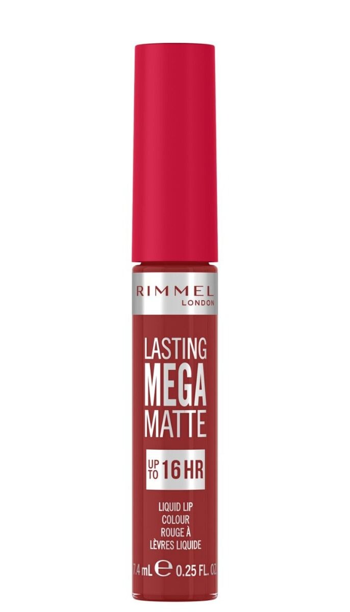 

Матовая помада Rimmel Lasting Mega Matte, 500 Fire Starter