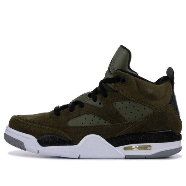 

Кроссовки сын марса низкие Air Jordan, зеленый