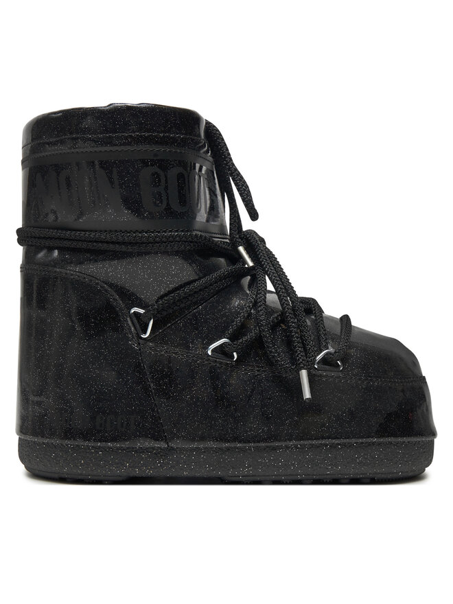 Зимние сапоги Icon Low Glitter 80D1409440 Moon Boot, черный