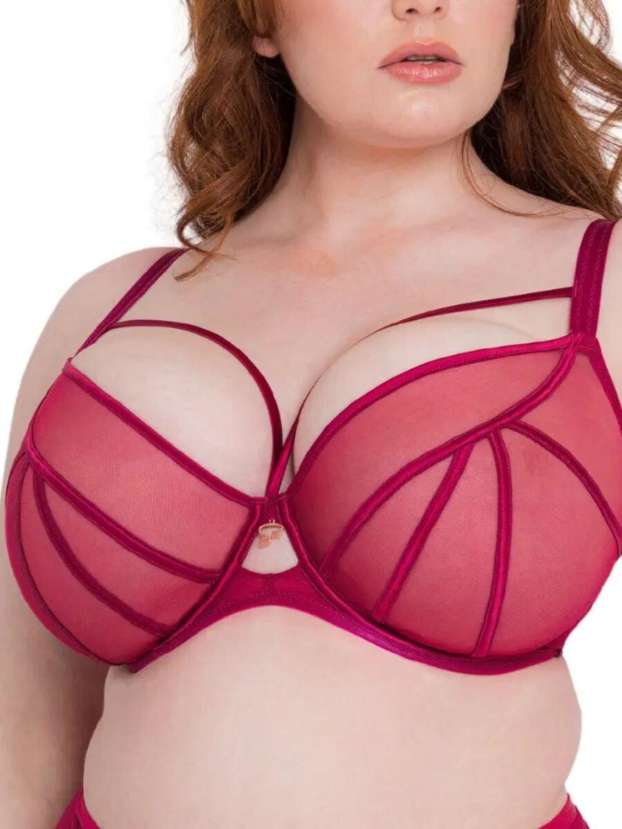 

Бюстгальтер Senses с глубоким вырезом Curvy Kate, розовый