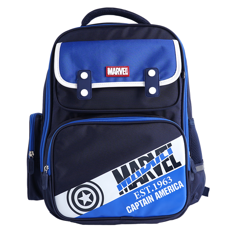 

Disney Рюкзак Marvel унисекс большой из полиэстера красный синий, Blue