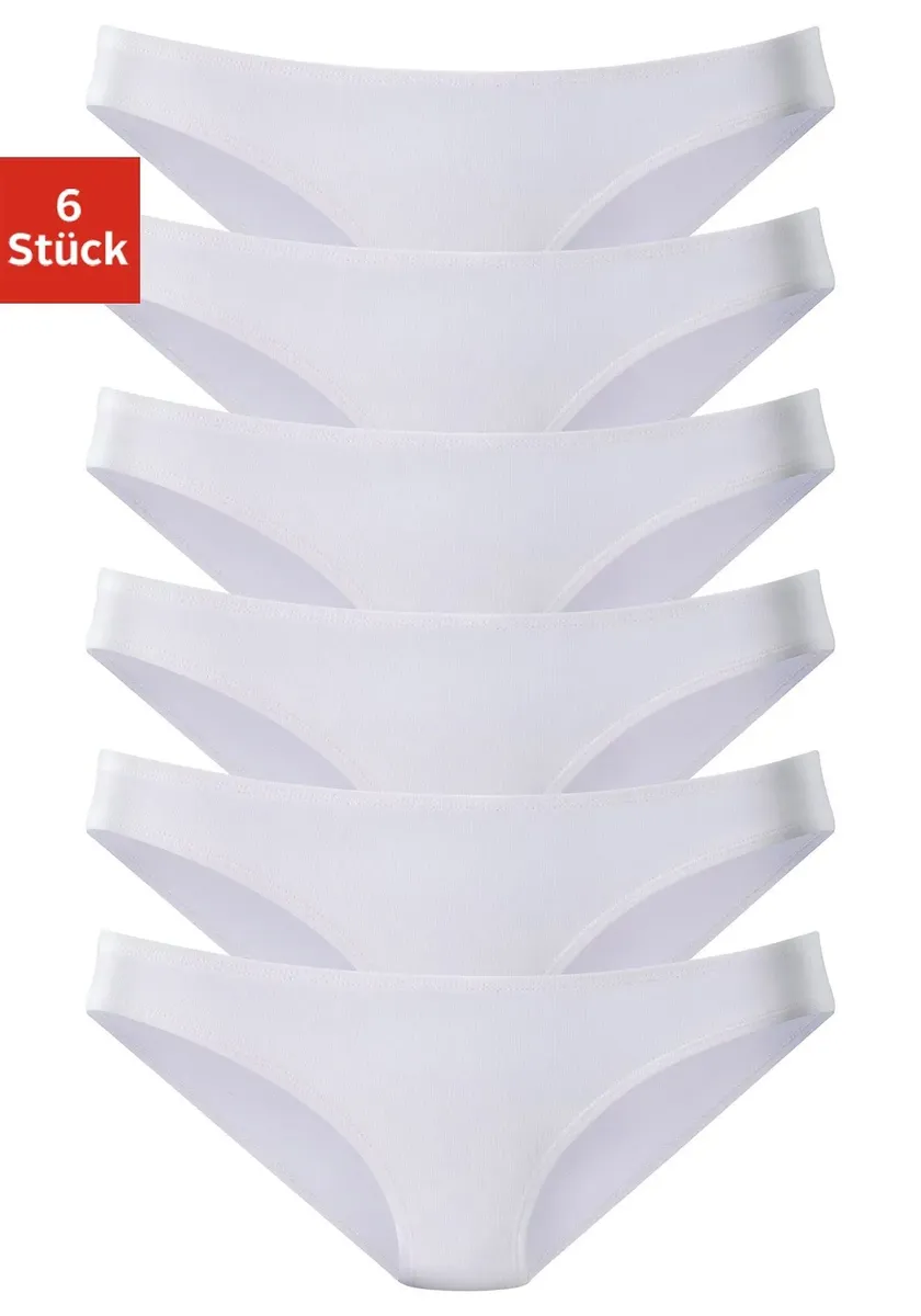 

Трусики бикини Vivance active (6 шт.) из мягкой микрофибры, белый