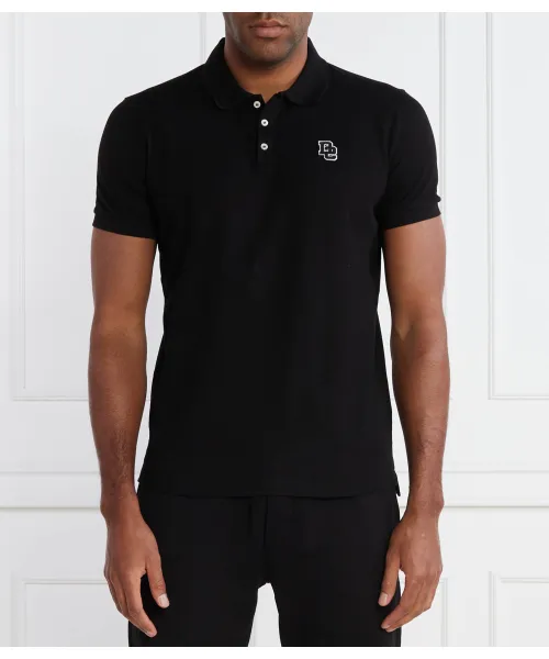 

Футболка поло Slim fit Dsquared2, черный
