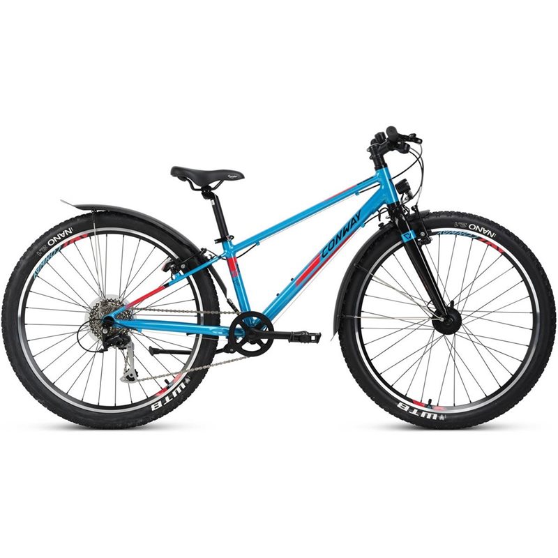 

Детский велосипед Conway MC26 Equipped Turquoise, черный