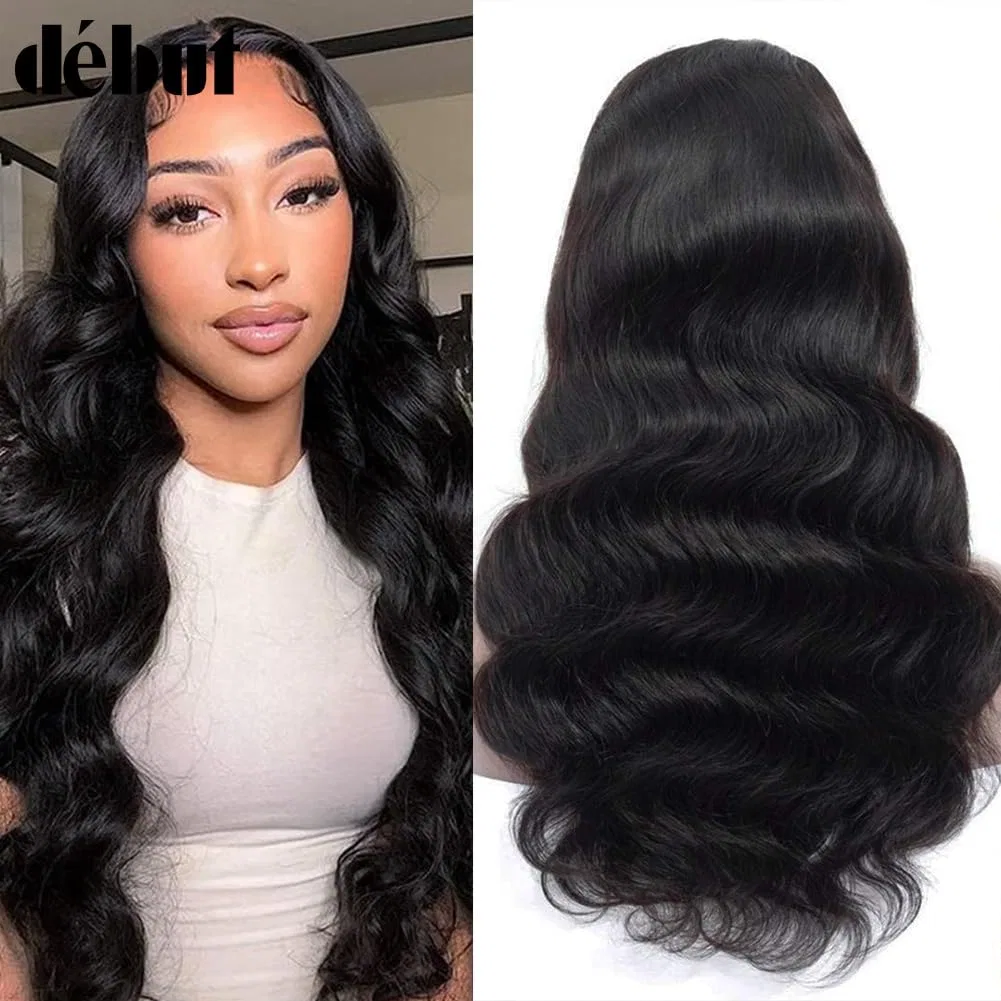 Женский парик «Body Wave Lace Front» из натуральных волос Début, Black — фото 2