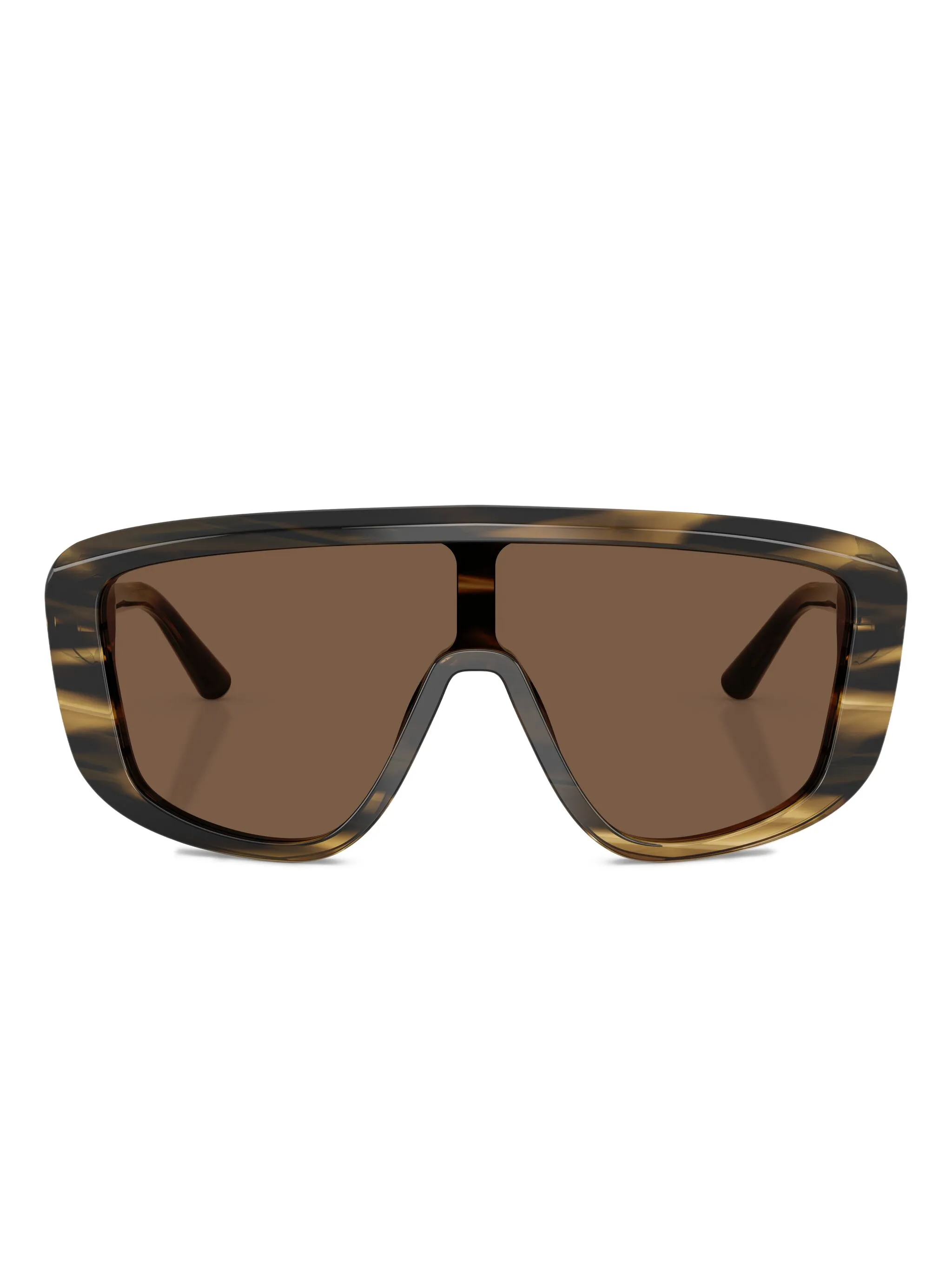 

Солнцезащитные очки-маска в полоску Dolce & Gabbana, зеленый