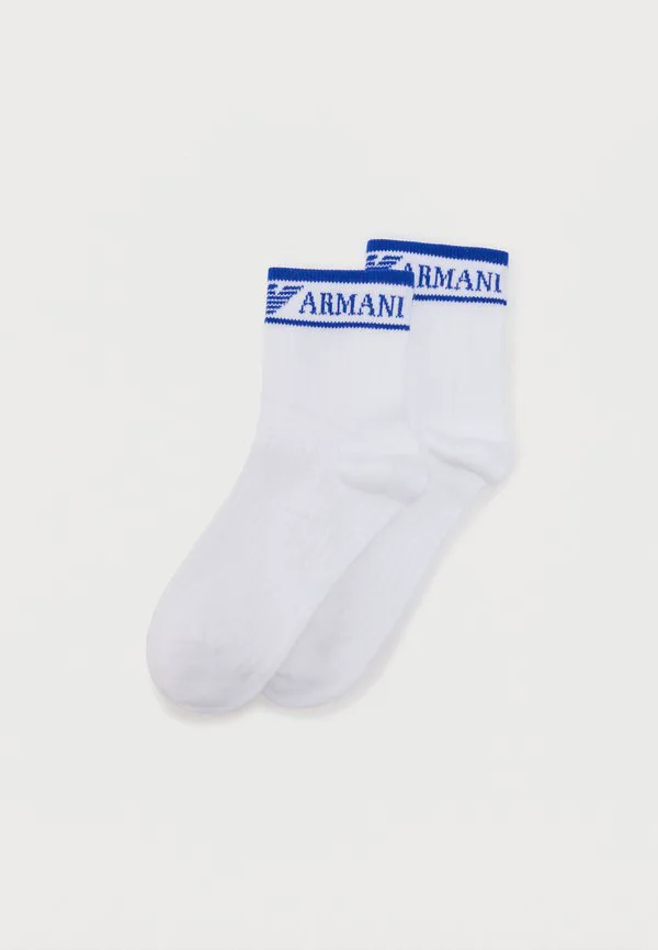 Носки до щиколотки, комплект из 2 пар. Emporio Armani, White
