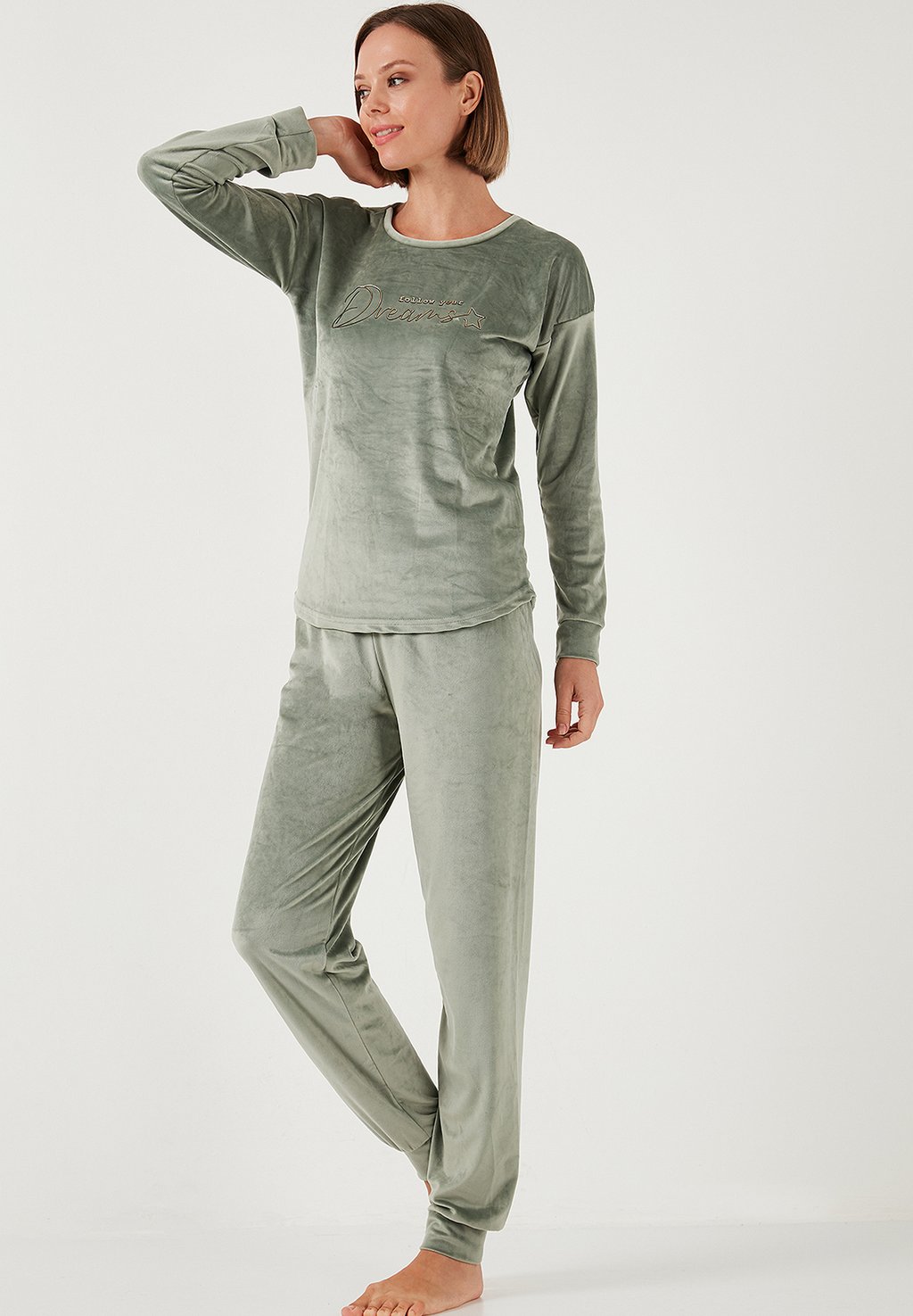 

Пижамный комплект SET REGULAR FIT LELA, мятный