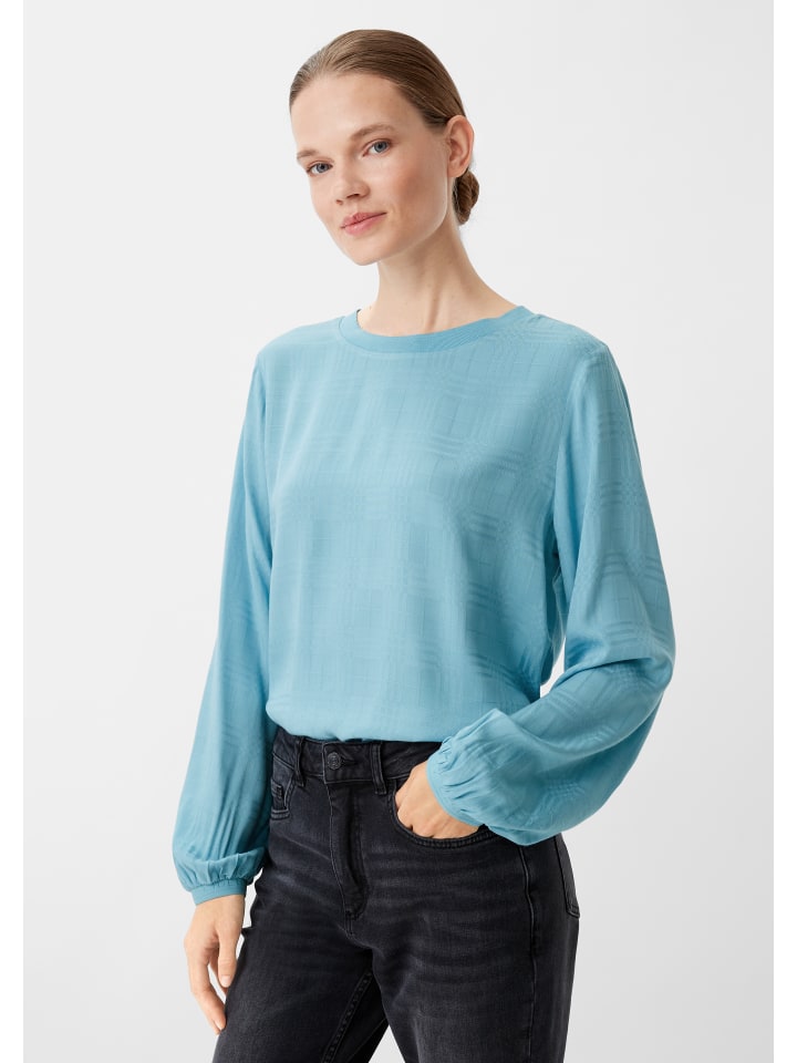 

Блуза comma CI Bluse langarm, цвет Petrol