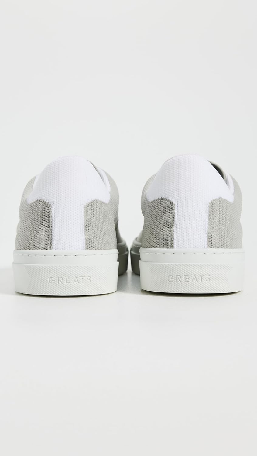 Мужские вязаные кроссовки GREATS Royale 2.0, белый/серый — фото 3