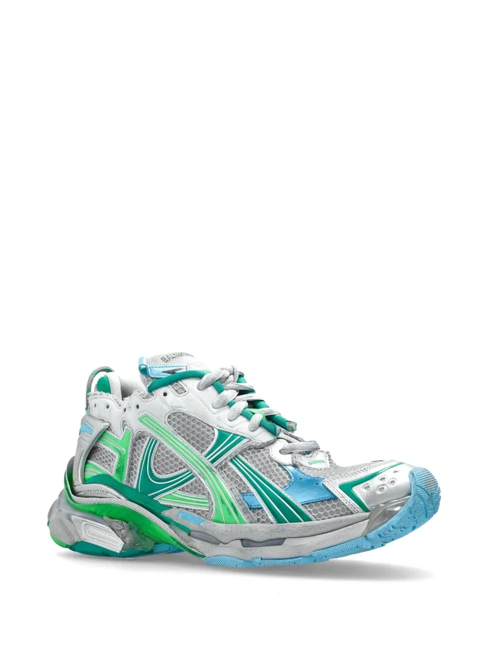 Кроссовки Runner с сетчатыми вставками BALENCIAGA, бордовый — фото 2